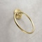 Kingston Brass Towel Ring, Brushed Brass BA2714BB - alternate 2